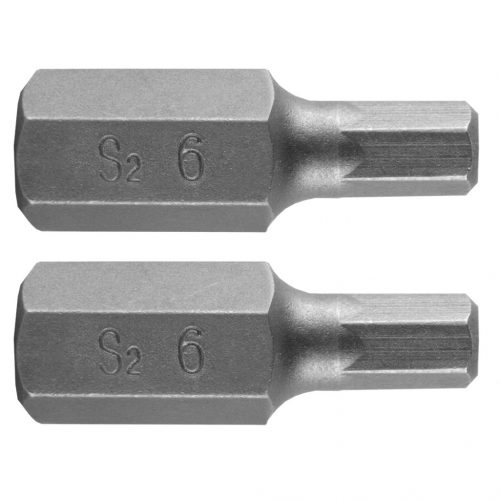 Imbusz bit, 3/8", 6x30mm, S2, 2db