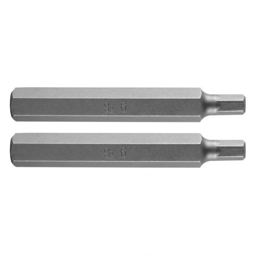 Imbusz bit, 3/8", 6x75mm, S2, 2db