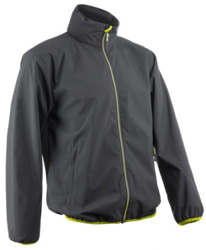 FROGGY SÖTÉTSZÜRKE/LIME SZÍNŰ SOFTSHELL DZSEKI_XL