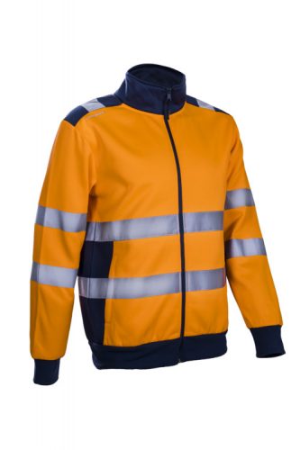 GOKKAN HI-VIZ NARANCS CIPZÁRAS PULÓVER_L