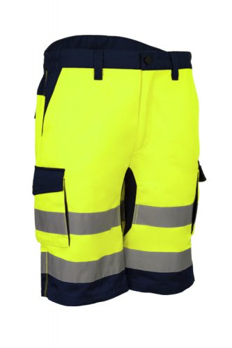 HIBANA FLUO SÁRGA/SÖTÉTKÉK BERMUDA_3XL