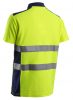 OKI FLUO SÁRGA/SÖTÉTKÉK RÖVID UJJÚ GALLÉROS PÓLÓ_2XL