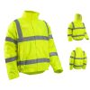 SOUKOU FLUO SÁRGA TÉLI DZSEKI_3XL