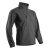 YANG II FEKETE FÉRFI SOFTSHELL FELSŐ, YKK CIPZ_2XL