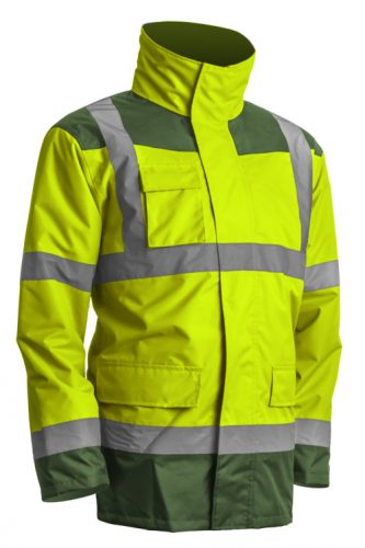 KANATA 4/1 HI-VIZ SÁRGA/ZÖLD PE KABÁT_M