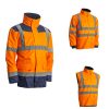 KANATA 4/1 HI-VIZ NARANCS/KÉK PE KABÁT_M