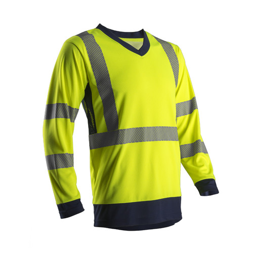 SUNO HI-VIZ SÁRGA HOSSZÚ UJJÚ PÓLÓ_L