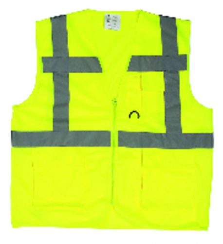 YARD TÖBBZSEBES FLUO MELLÉNY_SÁRGA_XXL (ST)