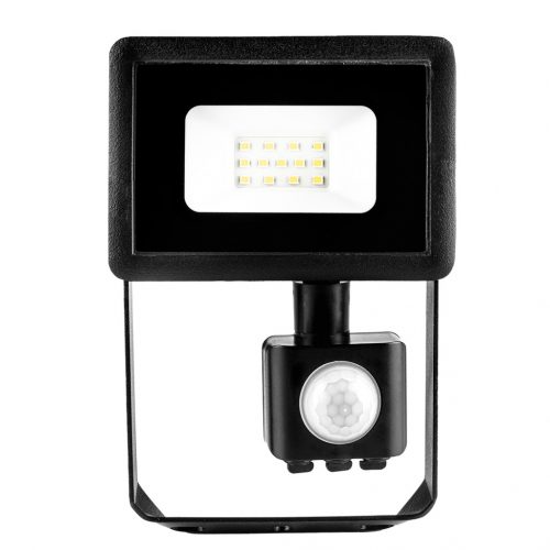 Reflektor, mozgásérzékelős, 230V/10W, 800lum, SMD led