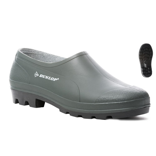 DUNLOP WELLIE B350611 9SYLV ZÖLD VÍZÁLLÓ PVC PAPUCS_35-36