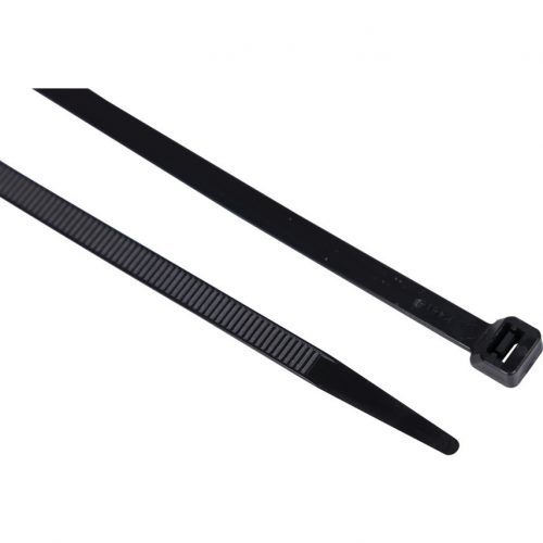 fekete kábelkötegelő 7.6x370mm pk-100