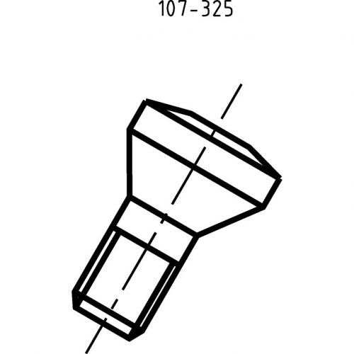 m2.5 x m6.0 lapka szorítócsavar