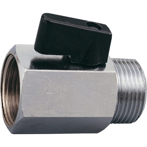 3/8" npt fém golyósszelep 1/2" furattal