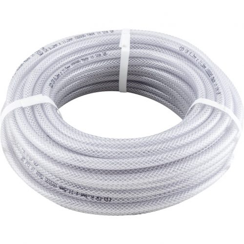 1/4"x 30 m szövetbetétes pvc levegős tömlő 