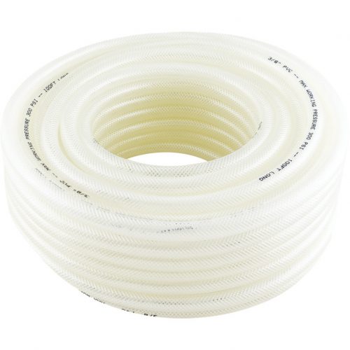 3/8" x 30 m szövetbetétes pvc levegős tömlő 