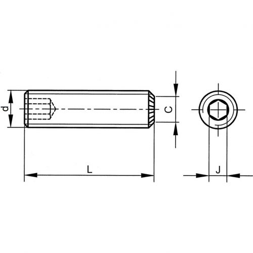 m4x10 bkny hernyócsavar gr-45h 14.9